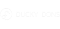 Logo Ducky Dons Wit